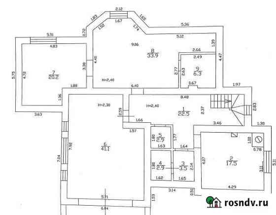 Дом 426 м² на участке 8.1 сот. на продажу в Светлогорске Светлогорск