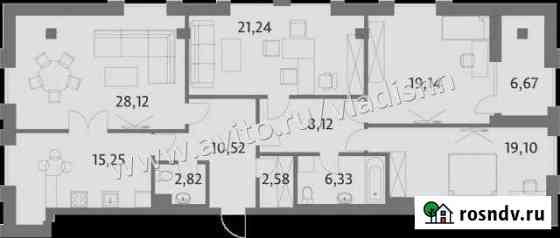 4-комнатная квартира, 136 м², 5/6 эт. на продажу в Нижнем Новгороде Нижний Новгород
