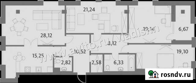4-комнатная квартира, 136 м², 5/6 эт. на продажу в Нижнем Новгороде Нижний Новгород - изображение 1