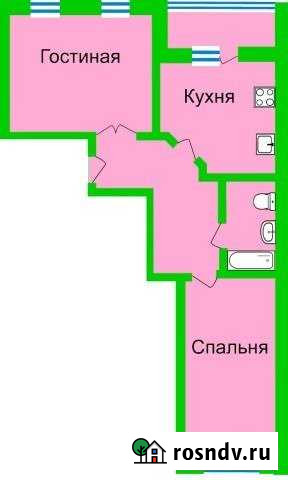 2-комнатная квартира, 78 м², 6/9 эт. на продажу в Бору Бор - изображение 1