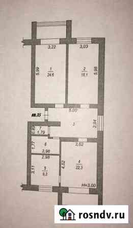 3-комнатная квартира, 99 м², 4/5 эт. на продажу в Дубовом Дубовое