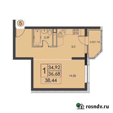 1-комнатная квартира, 38 м², 17/17 эт. на продажу в Химках Химки