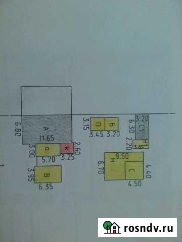 3-комнатная квартира, 70 м², 1/1 эт. на продажу в Шаркане Шаркан - изображение 1
