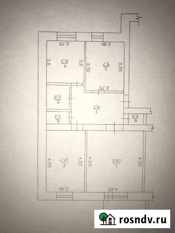 3-комнатная квартира, 64 м², 1/2 эт. на продажу в Куяново Куяново - изображение 1
