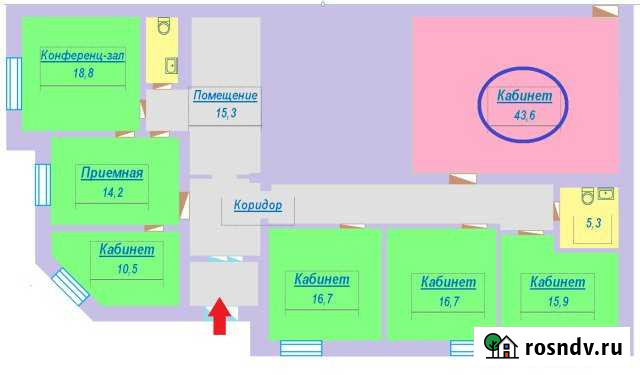 Помещение 200 кв.м. Череповец - изображение 1