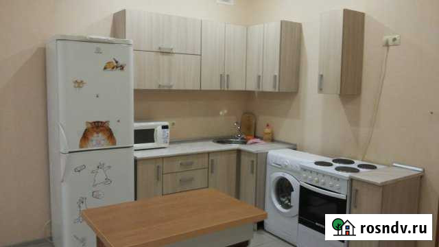 Квартира-студия, 32 м², 1/9 эт. в аренду на длительный срок в Омске Омск - изображение 1