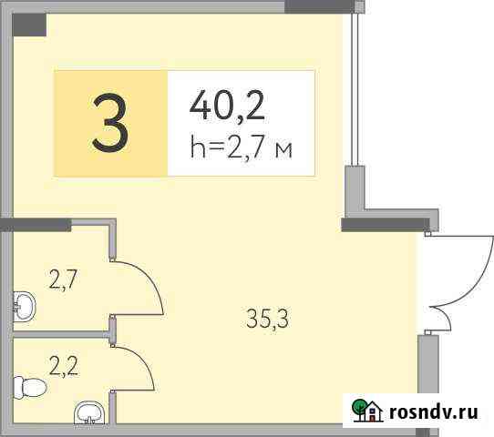 Офис в Металлурге, 40.2 кв.м. Ижевск