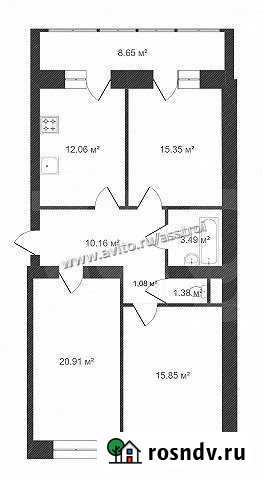 3-комнатная квартира, 86 м², 4/9 эт. на продажу в Тобольске Тобольск - изображение 1