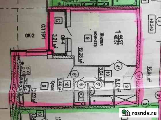 1-комнатная квартира, 47 м², 4/5 эт. на продажу в Арзамасе Арзамас