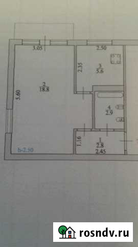1-комнатная квартира, 30 м², 3/5 эт. на продажу во Фролово Фролово - изображение 1