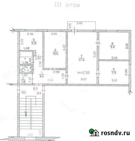 4-комнатная квартира, 62 м², 3/5 эт. на продажу в Шире Шира - изображение 1