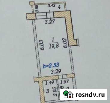Квартира-студия, 29 м², 3/9 эт. на продажу в Чебоксарах Чебоксары - изображение 1
