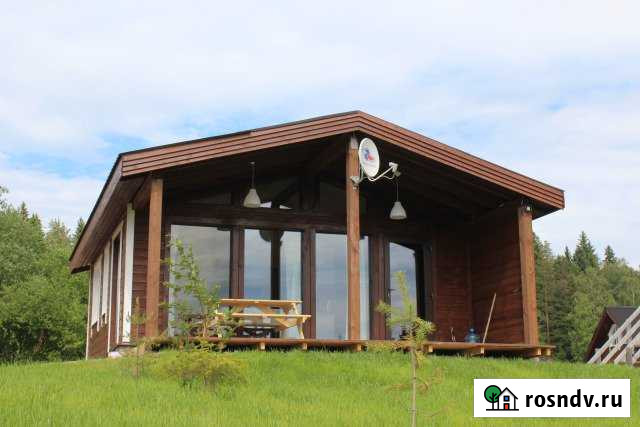 Коттедж 36 м² на участке 10 сот. в аренду посуточно в Лахденпохье Лахденпохья - изображение 1