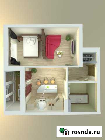 1-комнатная квартира, 40 м², 2/11 эт. на продажу в Волгодонске Волгодонск - изображение 1