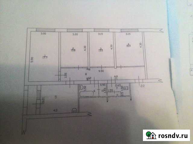 4-комнатная квартира, 97 м², 5/5 эт. на продажу в Бийске Бийск - изображение 1