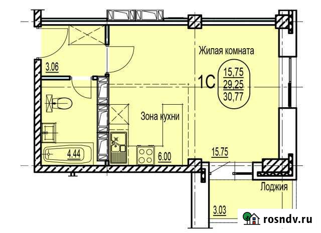 1-комнатная квартира, 30 м², 3/5 эт. на продажу в Волжском Волгоградской области Волжский - изображение 1