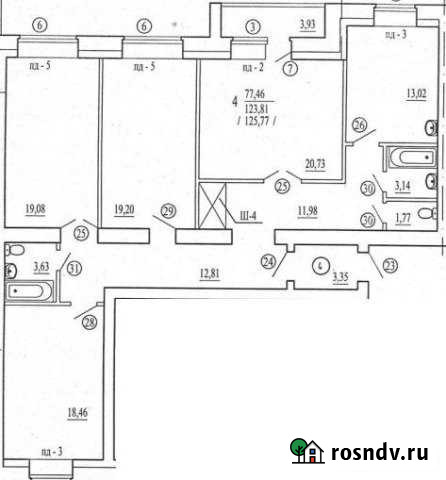 4-комнатная квартира, 125 м², 1/8 эт. на продажу в Миассе Миасс - изображение 1