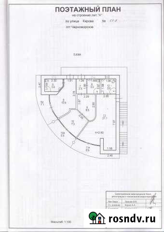 Помещение свободного назначения, 135.6 кв.м. Черноморское - изображение 1