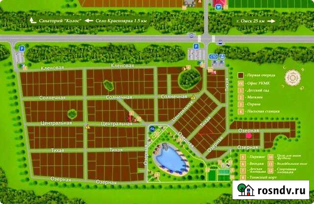 Участок ИЖС 8 сот. на продажу в Красноярке Красноярка - изображение 1