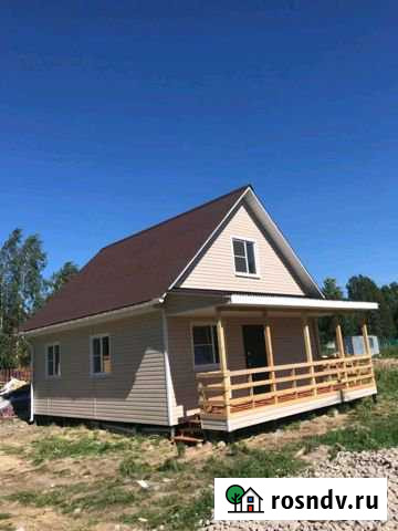 Дом 80 м² на участке 12 сот. на продажу в Никольском Ленинградской области Никольское - изображение 1