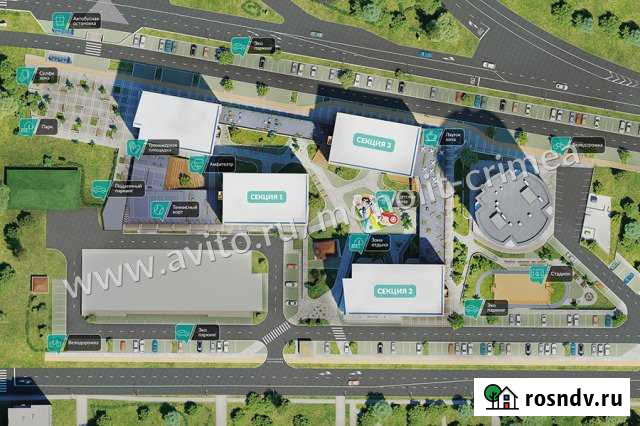 Квартира-студия, 25 м², 6/9 эт. на продажу в Симферополе Симферополь - изображение 1