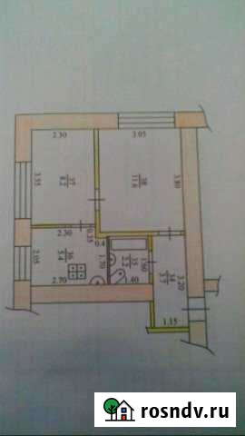 2-комнатная квартира, 31 м², 1/3 эт. на продажу в Мичуринске Мичуринск - изображение 1