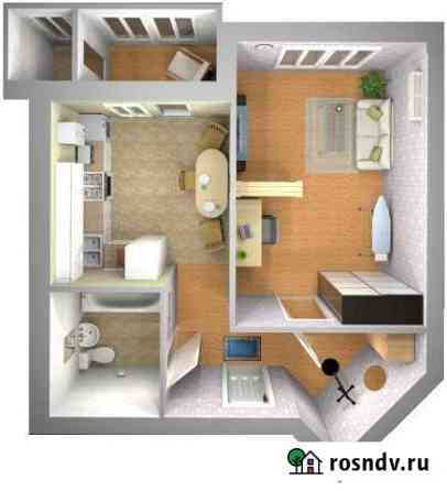 1-комнатная квартира, 36 м², 2/4 эт. на продажу в Батайске Батайск