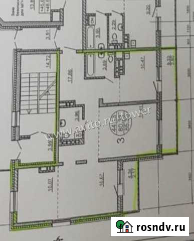 3-комнатная квартира, 85 м², 23/25 эт. на продажу в Хабаровске Хабаровск - изображение 1