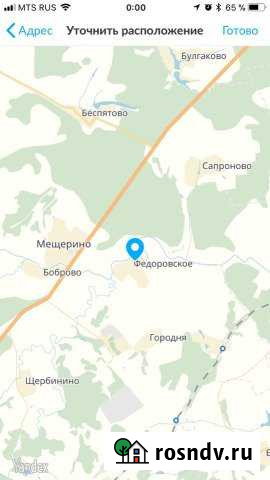 Участок ИЖС 10 сот. на продажу в Мещерино Мещерино - изображение 1