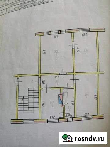 3-комнатная квартира, 65 м², 2/2 эт. на продажу в Узловой Узловая - изображение 1