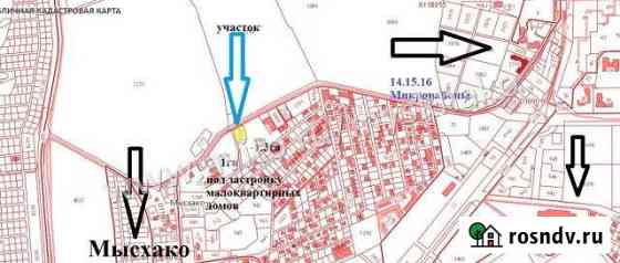 Участок ИЖС 18 сот. на продажу в Мысхако Мысхако