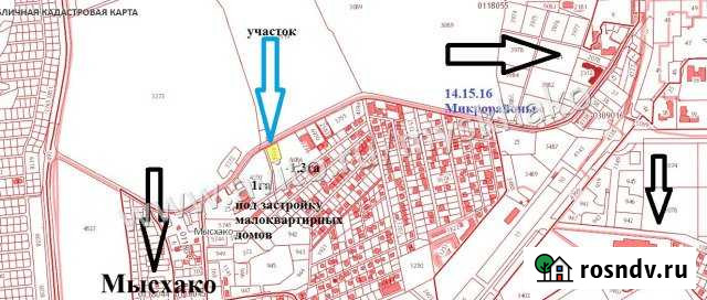 Участок ИЖС 18 сот. на продажу в Мысхако Мысхако - изображение 1