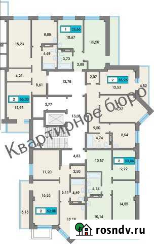 1-комнатная квартира, 35 м², 4/9 эт. на продажу в Сосновоборске Красноярского края Сосновоборск - изображение 1