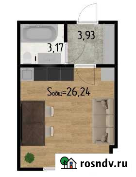 Квартира-студия, 26 м², 3/6 эт. на продажу в Балахне Балахна - изображение 1