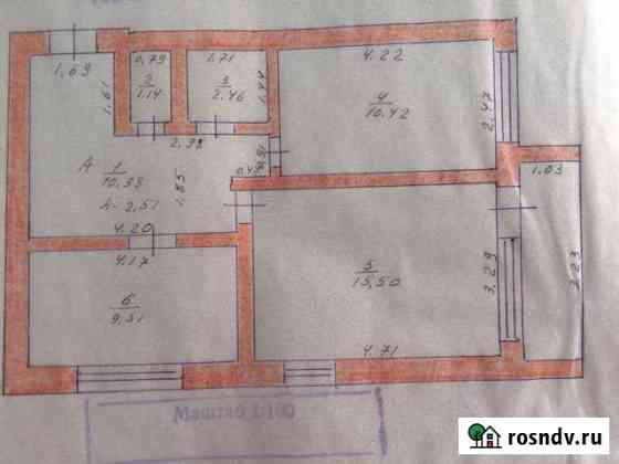 2-комнатная квартира, 53 м², 2/3 эт. на продажу в Ибреси Ибреси