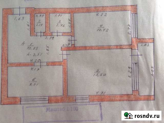 2-комнатная квартира, 53 м², 2/3 эт. на продажу в Ибреси Ибреси - изображение 1