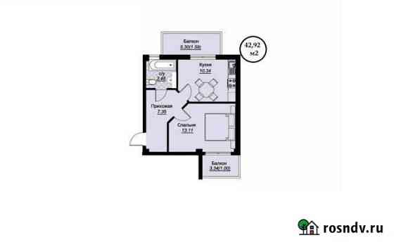 1-комнатная квартира, 42 м², 4/7 эт. на продажу в Керче Керчь