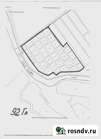Участок СНТ, ДНП 9200 сот. на продажу в Камызяке Камызяк - изображение 1