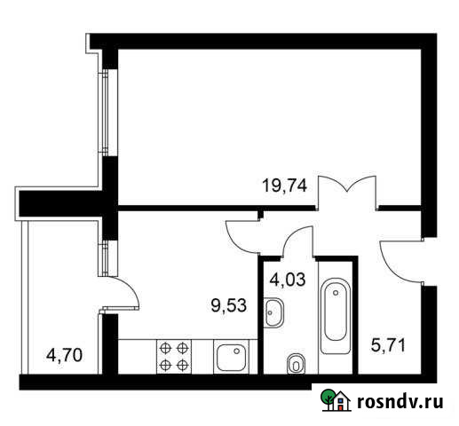 1-комнатная квартира, 41 м², 7/7 эт. на продажу в Салавате Салават - изображение 1