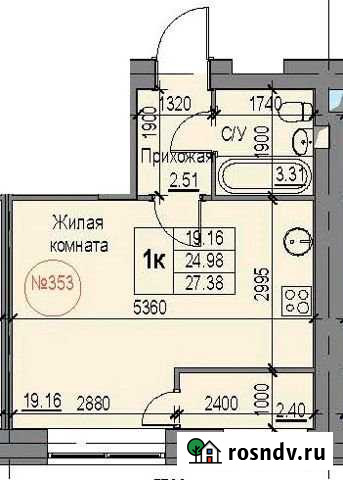 Квартира-студия, 27 м², 5/9 эт. на продажу в Самаре Самара - изображение 1