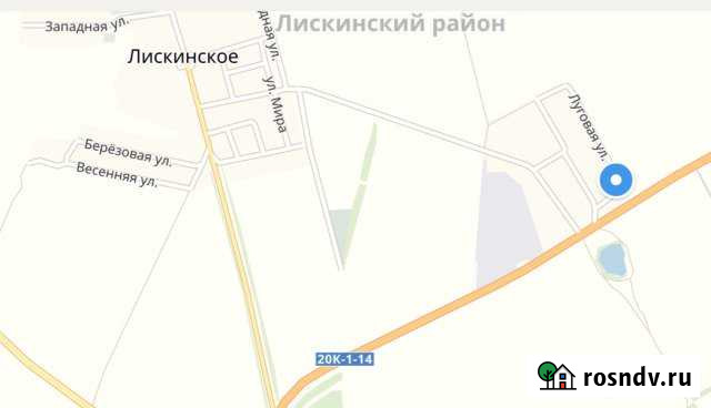 Участок ИЖС 10 сот. на продажу в Лисках Лиски - изображение 1