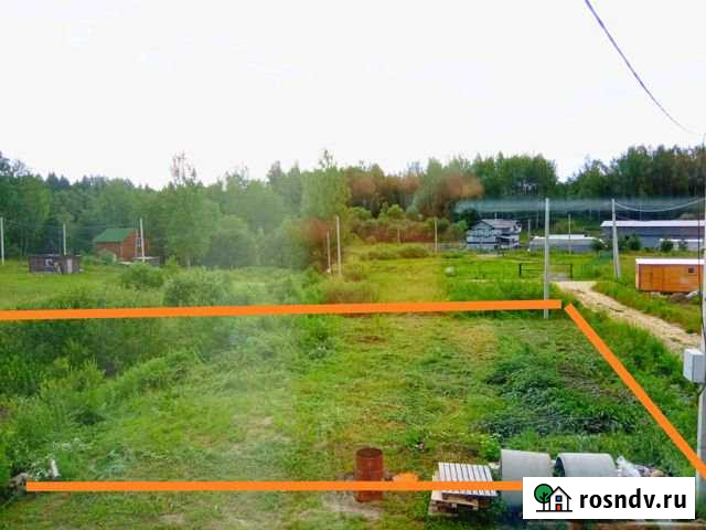 Участок СНТ, ДНП 8 сот. на продажу в Лесколово Лесколово - изображение 1
