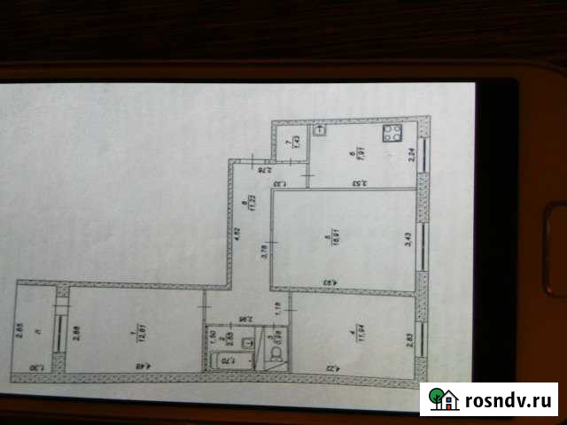 3-комнатная квартира, 65 м², 3/9 эт. на продажу в Димитровграде Димитровград - изображение 1