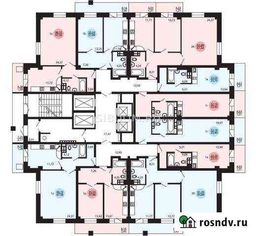 Квартира-студия, 23 м², 25/25 эт. на продажу в Красноярске Красноярск