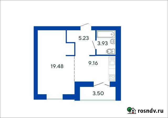 1-комнатная квартира, 39 м², 7/9 эт. на продажу в Стерлитамаке Стерлитамак - изображение 1