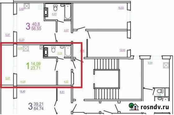 Квартира-студия, 23 м², 2/10 эт. на продажу в Миассе Миасс