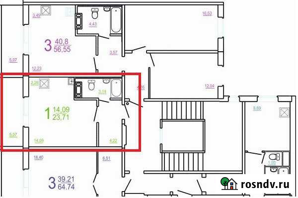 Квартира-студия, 23 м², 2/10 эт. на продажу в Миассе Миасс - изображение 1