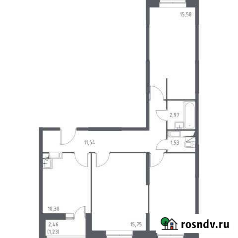3-комнатная квартира, 72 м², 10/17 эт. на продажу в Видном Видное - изображение 1