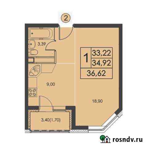1-комнатная квартира, 36 м², 11/17 эт. на продажу в Химках Химки