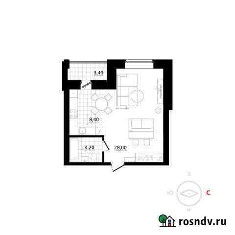 1-комнатная квартира, 42 м², 1/3 эт. на продажу в Березовском Свердловской области Березовский